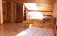 Gite isère Au Vieux Four à Pain La grande chambre Belledonne