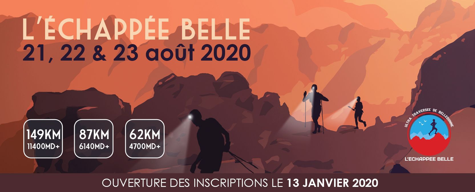 La 8ème édition de L’Échappée Belle aura lieu les 21, 22 et 23 aout 2020 à proximité de nos chambres d'hôtes-gîte Au Vieux Four à Pain. Notre maison est idéalement située à proximité des différents parcours de l'Echappée Belle, entre le départ et l'arrivée.