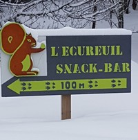 Le snack bar L'Ecureuil au Collet