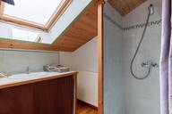 Gite isère Au Vieux Four à Pain La grande chambre Belledonne. La salle de bain.