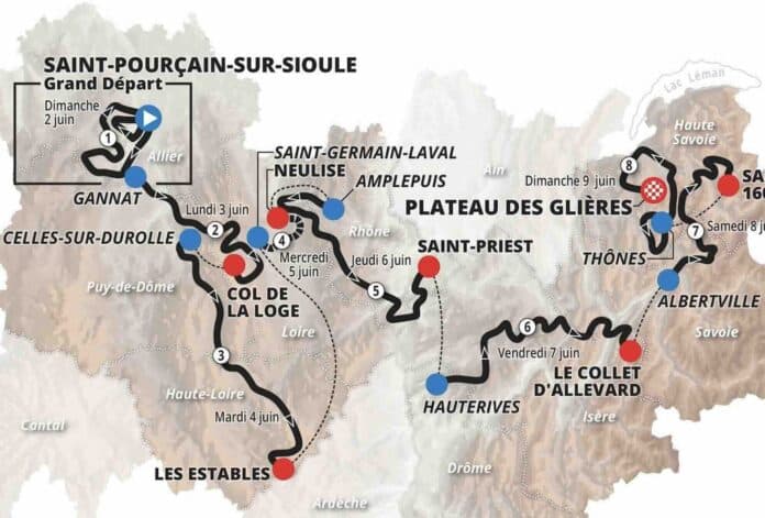 Votre location pour l'étape du Collet d'Allevard, Critérium du Dauphiné 2024